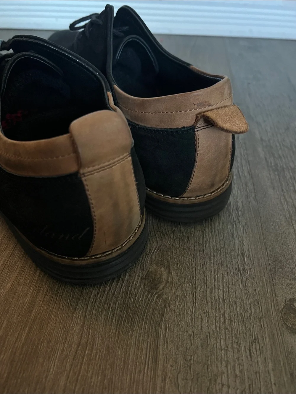 Timberland Black and Brown Derbys 44